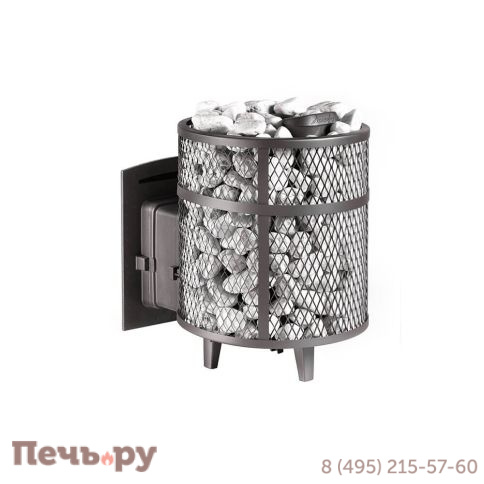 Банная печь Прометалл Атмосфера-М (Мини) с сеткой фото 7