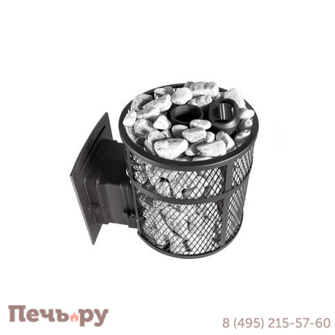 Банная печь Прометалл Атмосфера-М (Мини) с сеткой фото 8