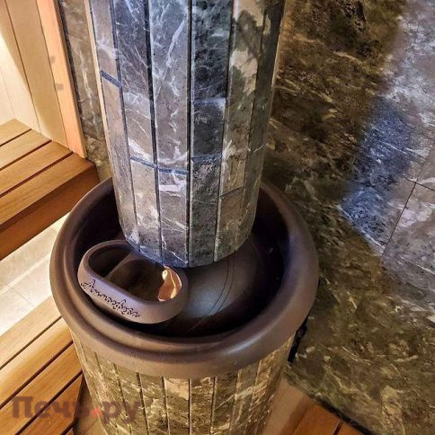 Банная Печь Прометалл Атмосфера XL в ламелях фото 11