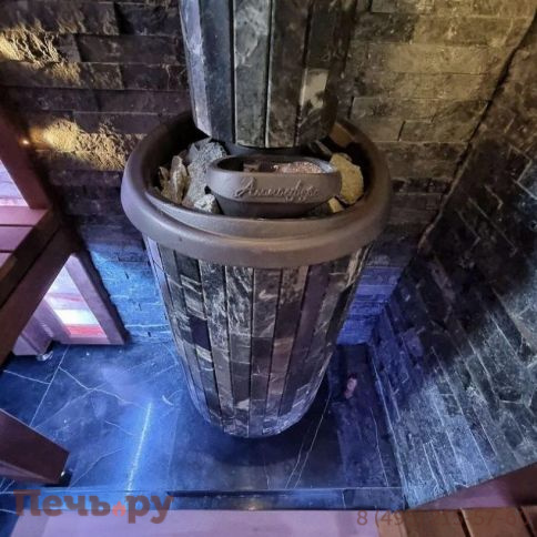 Банная Печь Прометалл Атмосфера XL в ламелях фото 17