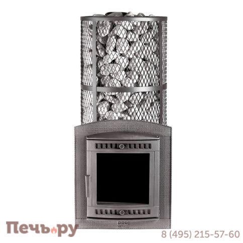 Банная печь Прометалл Атмосфера XXL с сеткой из нержавеющей стали фото 2