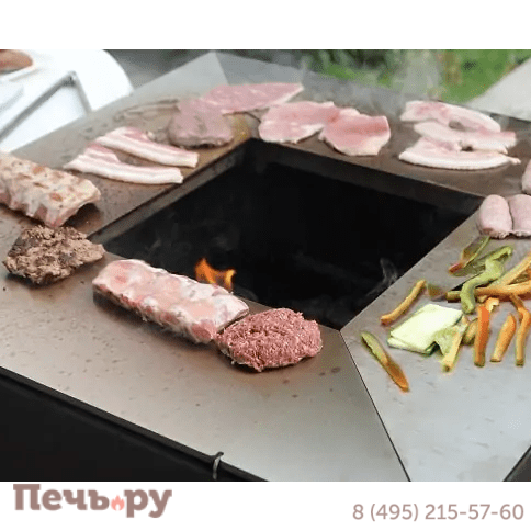 Барбекю Clementi Colorado Top corten фото 2