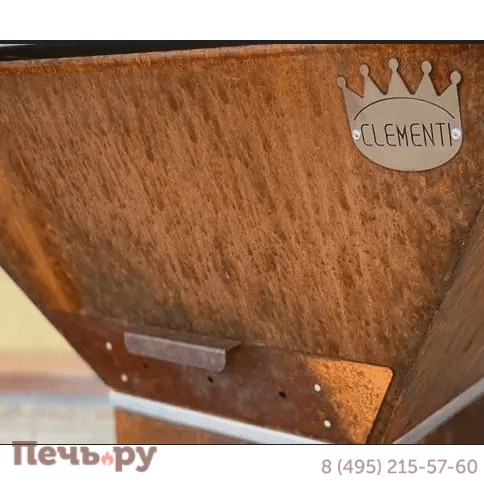 Барбекю Clementi Colorado Top corten фото 4