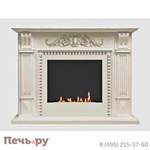 Биокамин в портале SteelHeat Belfast Lux фото 4