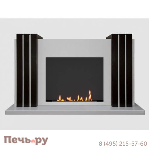 Биокамин в портале SteelHeat Manhetten New фото 4