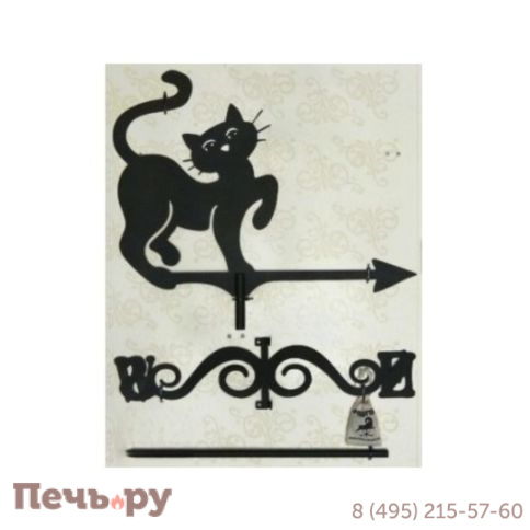 Большой флюгер Duckanddog 027 Кошечка фото