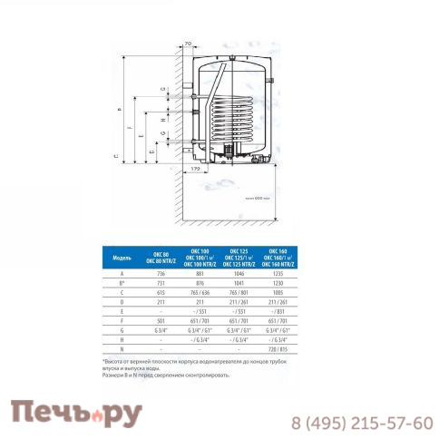 Бойлер Drazice OKC 200/1m2 фото 2