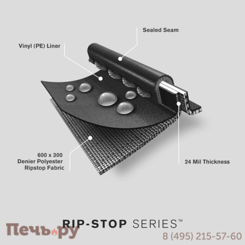 Чехол универсальный Char-Broil Rip-Stop для 3-4 гор. грилей фото 2