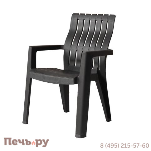 Стул Gardeck Chicago b:rattan, антрацит фото