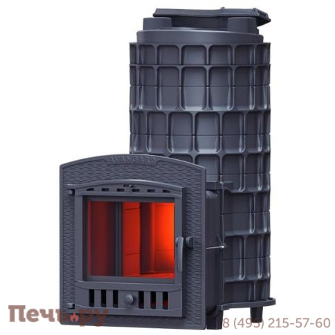 Чугунная банная печь GFS Авангард ЗК 40 (П2) под обкладку фото