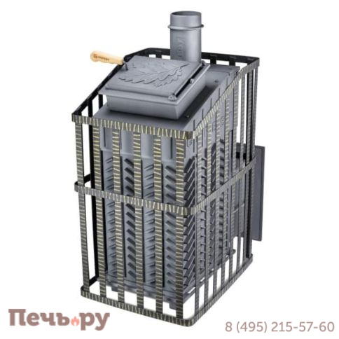 Чугунная банная печь GFS Ураган 18 (М) ЗК фото 2