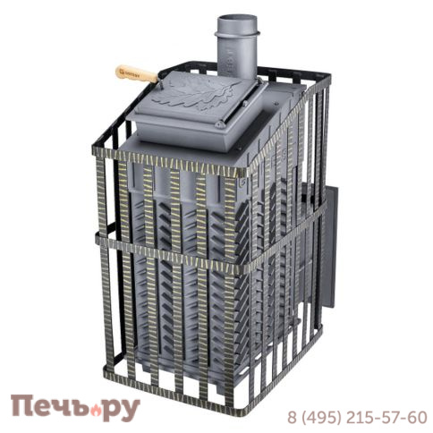 Чугунная Банная Печь GFS  Ураган 25М фото 2