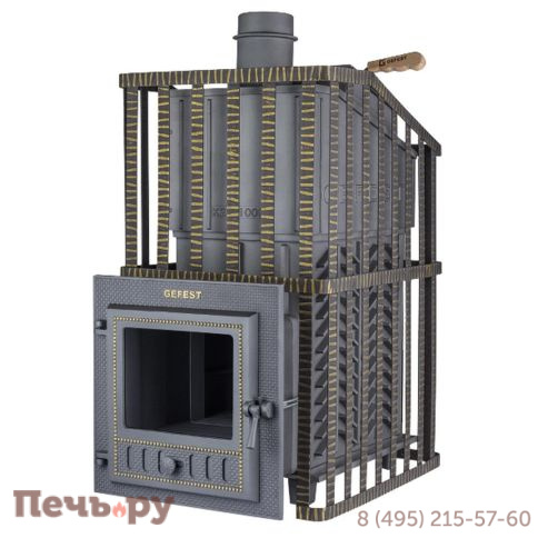 Чугунная Банная Печь GFS  Ураган 25М фото