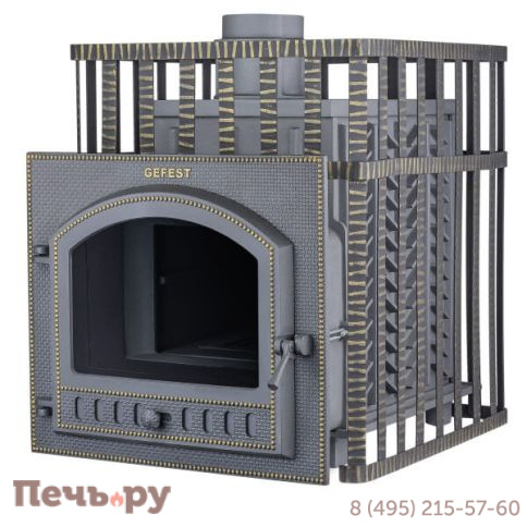 Чугунная банная печь GFS  в сетке 35П фото