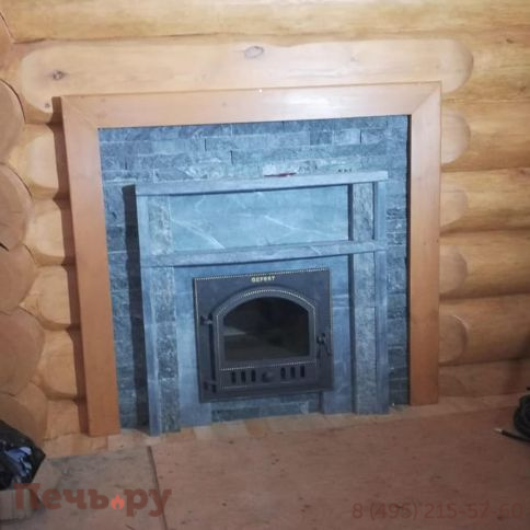 Чугунная банная печь GFS ЗК 30(П2) под обкладку фото 7