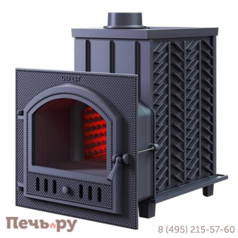 Чугунная банная печь GFS ЗК 30(П2) под обкладку фото