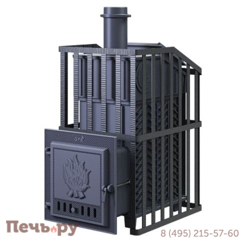Чугунная банная печь GFS ЗК Ураган 25 фото