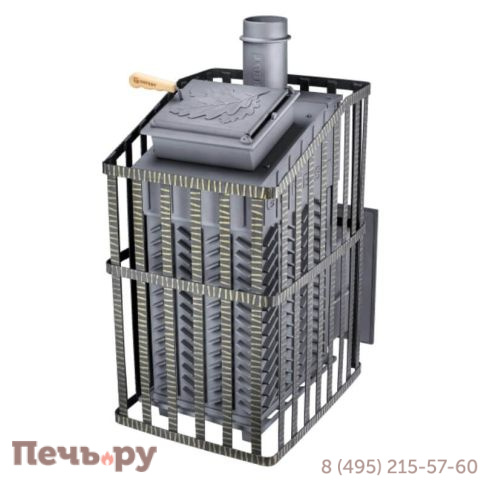 Чугунная банная печь GFS ЗК Ураган 30 (П2) фото 2