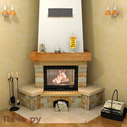 Чугунная топка Мета Фортуна фото 2