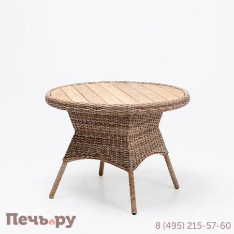 Cтол плетеный обеденный RosaDesign Charlie фото