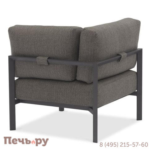 Диван Brafritid Stockholm 3 алюминий фото 3