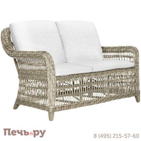 Диван двухместный плетеный с подушками JANUS et Cie Arbor Alta фото