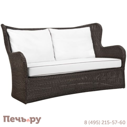 Диван двухместный плетеный с подушками JANUS et Cie Butterfly II фото