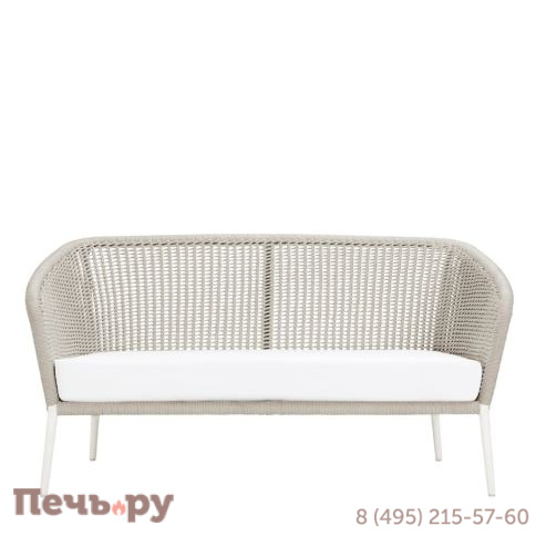 Диван двухместный плетеный с подушками JANUS et Cie Knot фото 5