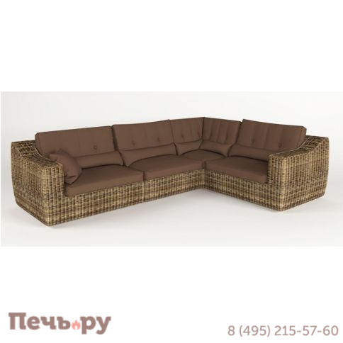 Диван модульный угловой Rotang Lux Сенатор фото