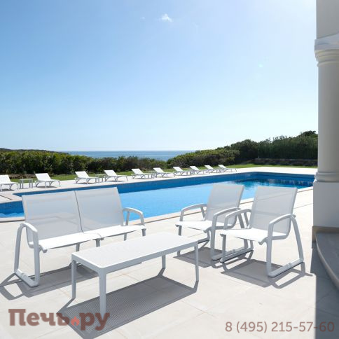 Диван пластиковый двухместный Siesta Contract Pacific Lounge фото 5