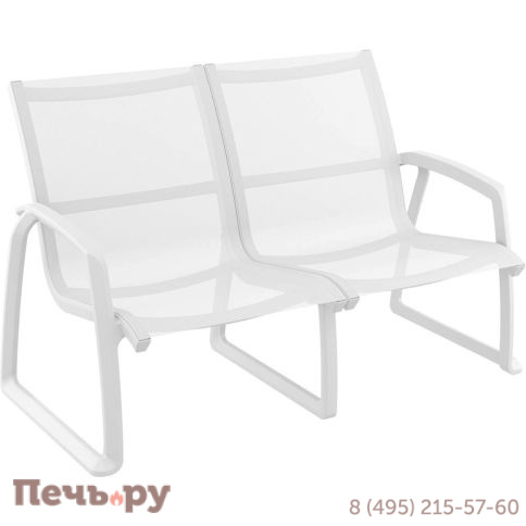 Диван пластиковый двухместный Siesta Contract Pacific Lounge фото