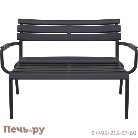 Диван пластиковый двухместный Siesta Contract Paris Lounge фото 12