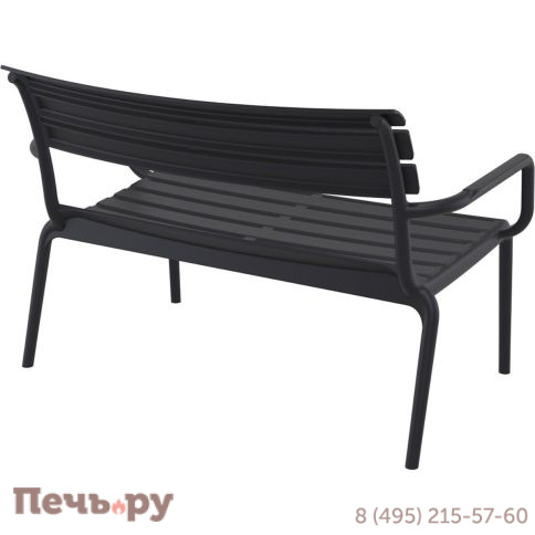 Диван пластиковый двухместный Siesta Contract Paris Lounge фото 9