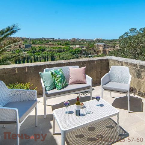 Диван пластиковый Gardeck Nardi Net Bench фото 7