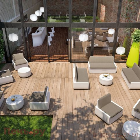 Диван пластиковый с подушками Plust Bold фото 2