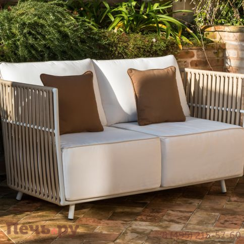 Диван плетеный двухместный с подушками RosaDesign Gilda фото 4