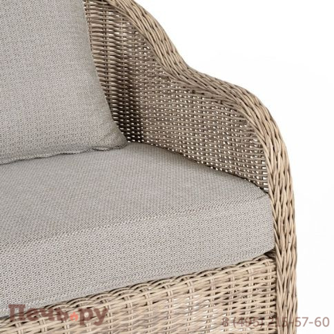 Диван плетеный с подушками Garden Relax Aditya фото 4