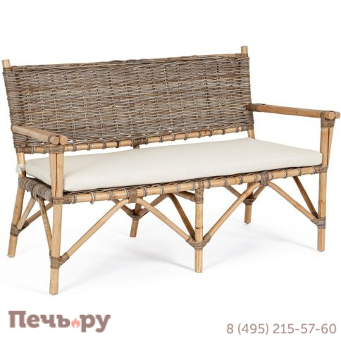 Диван плетеный с подушками Garden Relax Tarifa фото