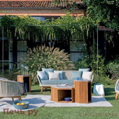 Диван плетеный с подушкой Atmosphera Ludo фото 2