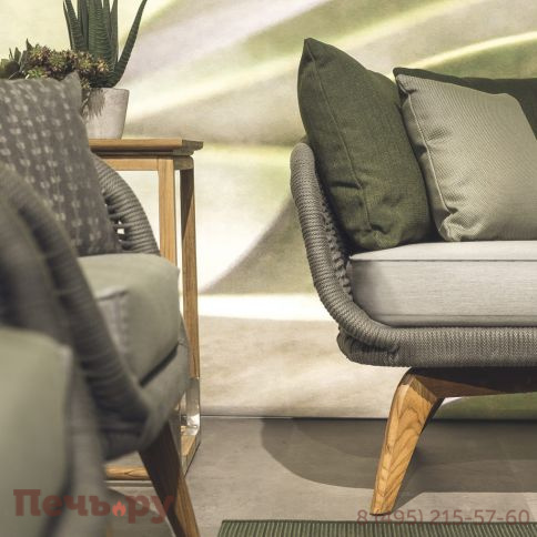 Диван плетеный с подушкой Atmosphera Ludo фото 4