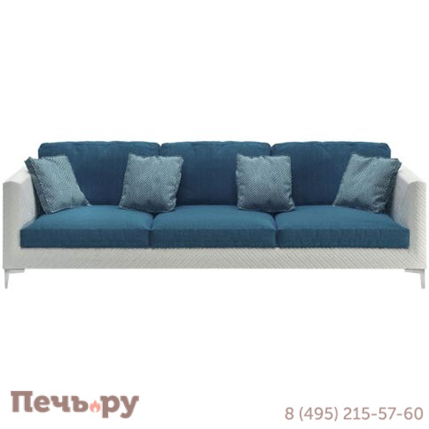 Диван плетеный трехместный DFN Miami фото