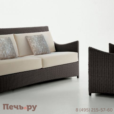 Диван плетеный трехместный DFN Scauri фото 3