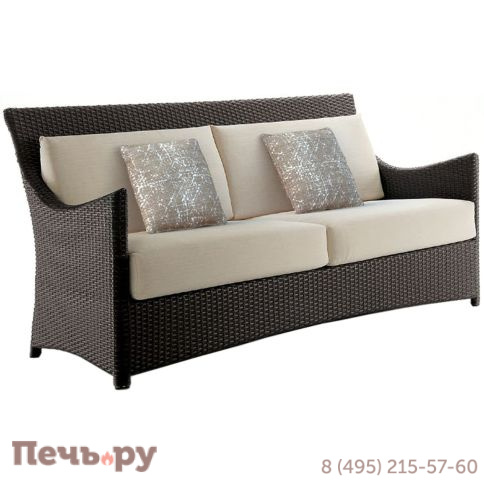 Диван плетеный трехместный DFN Scauri фото