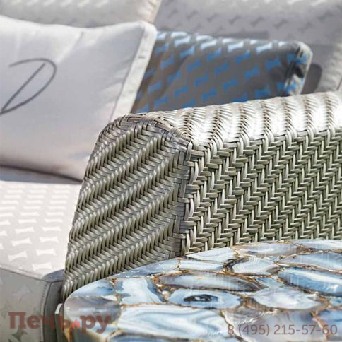 Диван плетеный трехместный DFN Twilight фото 4