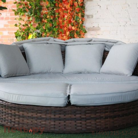 Диван-трансформер Violetta коричневый фото 10