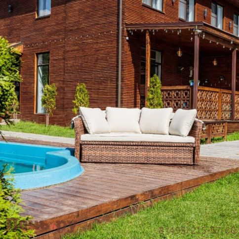 Диван-трансформер Violetta коричневый фото 6