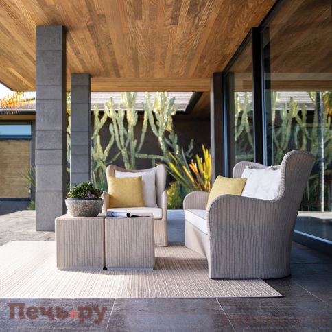 Диван трехместный плетеный с подушками JANUS et Cie Butterfly II фото 3