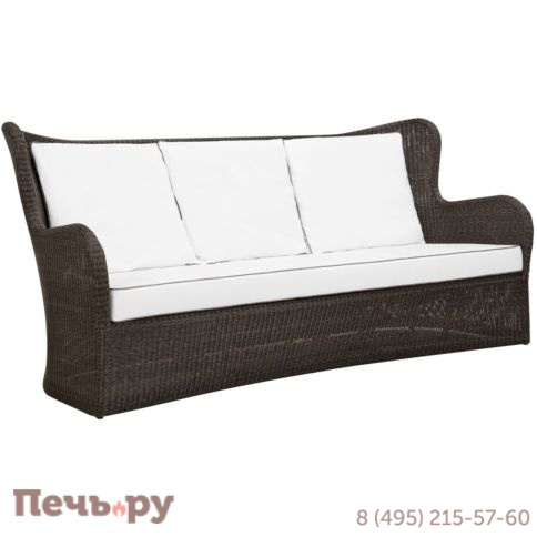 Диван трехместный плетеный с подушками JANUS et Cie Butterfly II фото