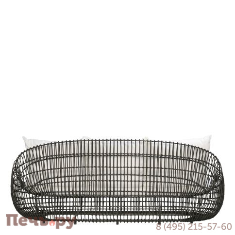 Диван трехместный плетеный с подушками JANUS et Cie Vino фото 11