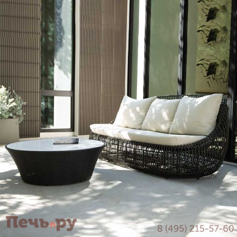 Диван трехместный плетеный с подушками JANUS et Cie Vino фото 8